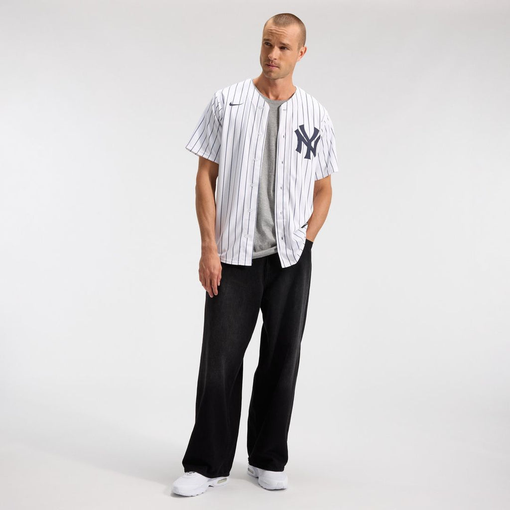 New York Yankees Home Replica Team Jersey - White