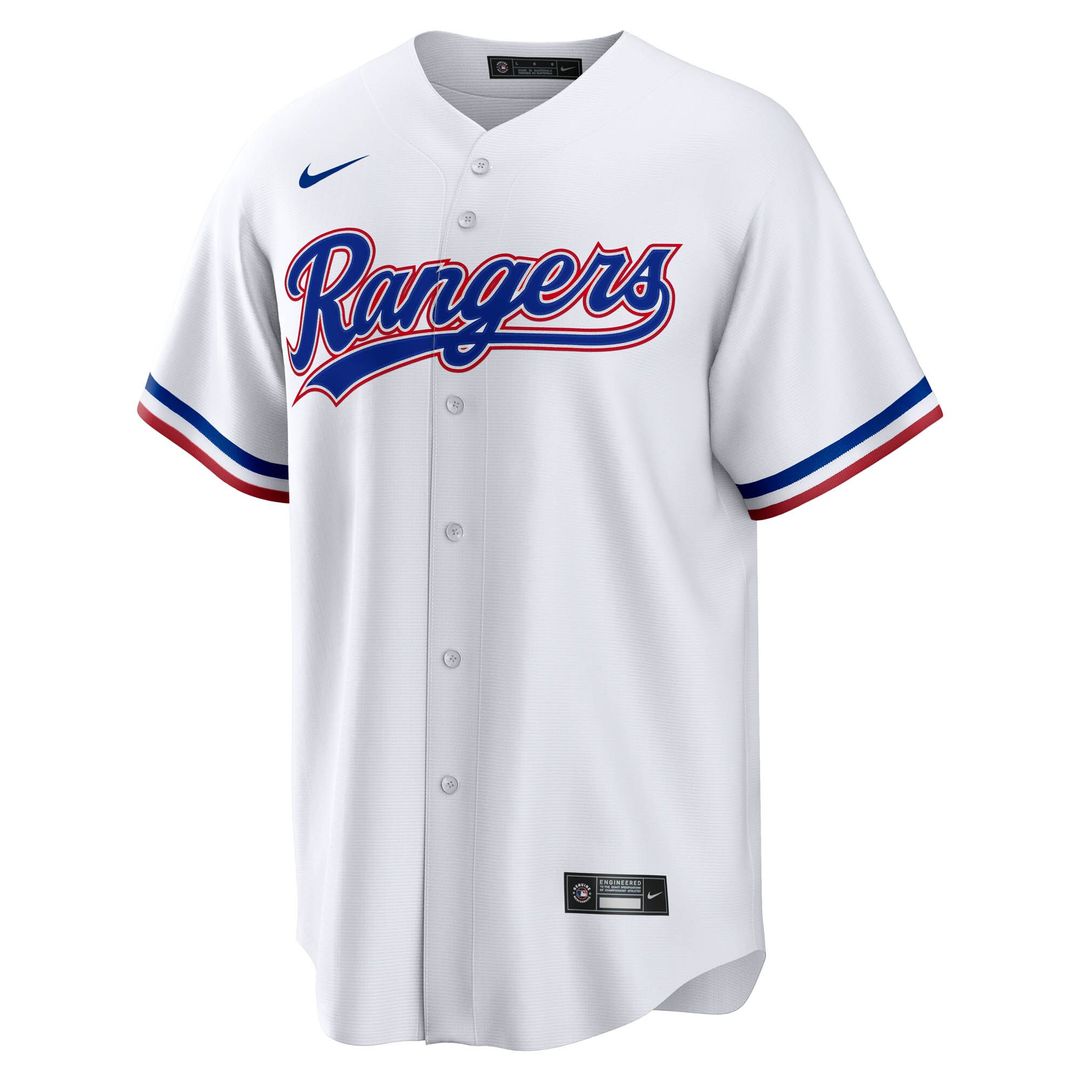 Texas Rangers Kyle Higashioka Home Replica Jersey - White