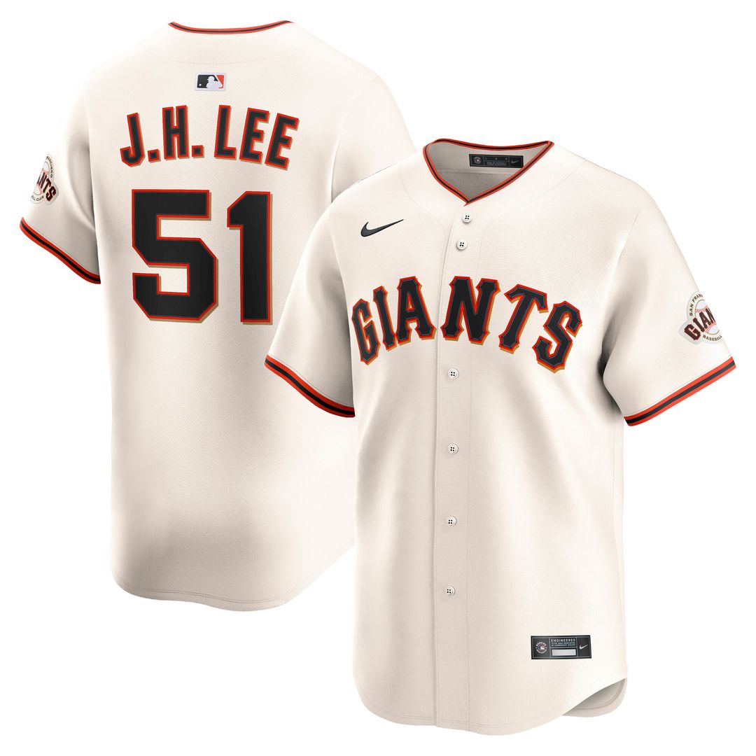 San Francisco Giants Jung Hoo Lee Home Limited Jersey - Cream