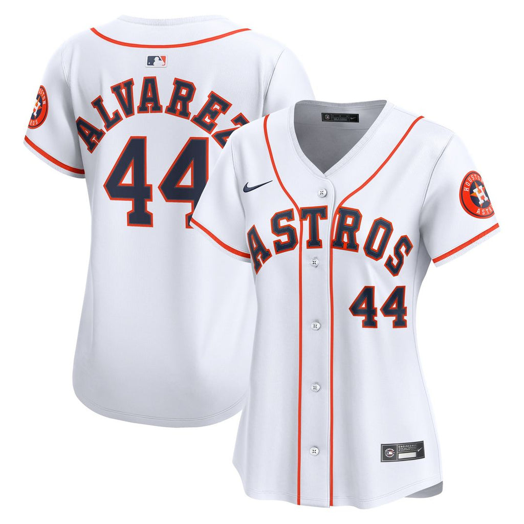 Houston Astros Yordan Alvarez Women's Home Limited Jersey - White