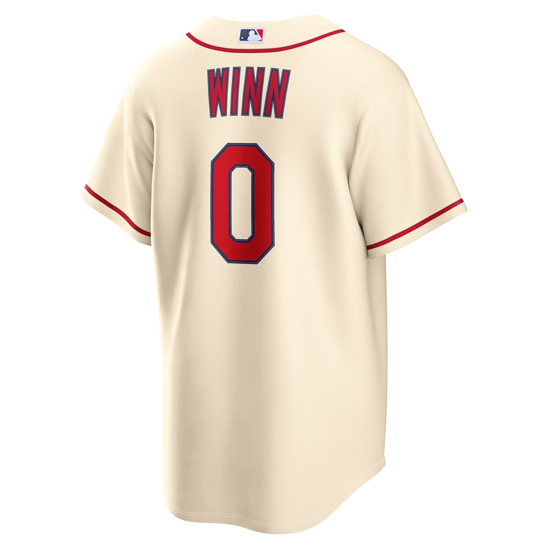 St. Louis Cardinals Masyn Winn Alternate Replica Jersey - Cream