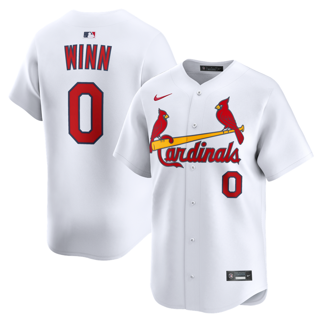 St. Louis Cardinals Masyn Winn Home Limited Jersey - White