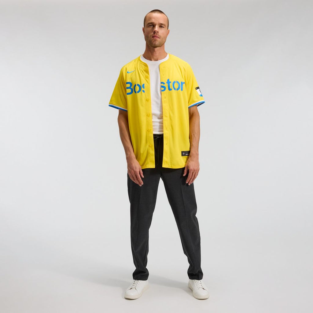 Boston Red Sox City Connect Limited Jersey - Gold