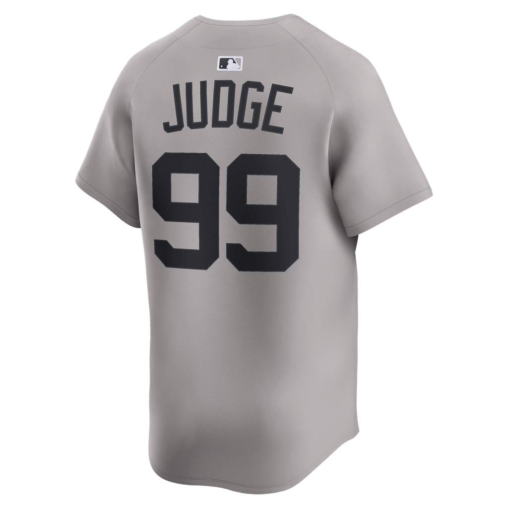 New York Yankees Aaron Judge Road Limited Jersey - Gray
