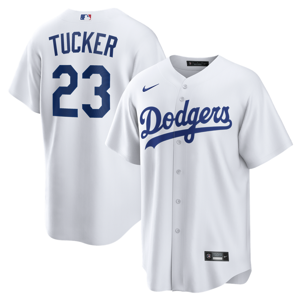 Los Angeles Dodgers Kyle Tucker Home Replica Jersey - White