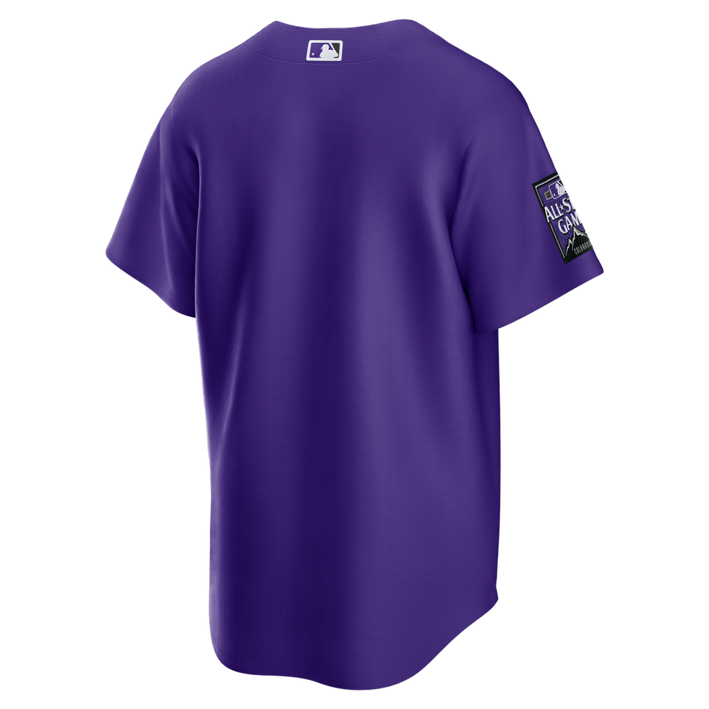 Colorado Rockies Alternate Replica Team Jersey - Purple