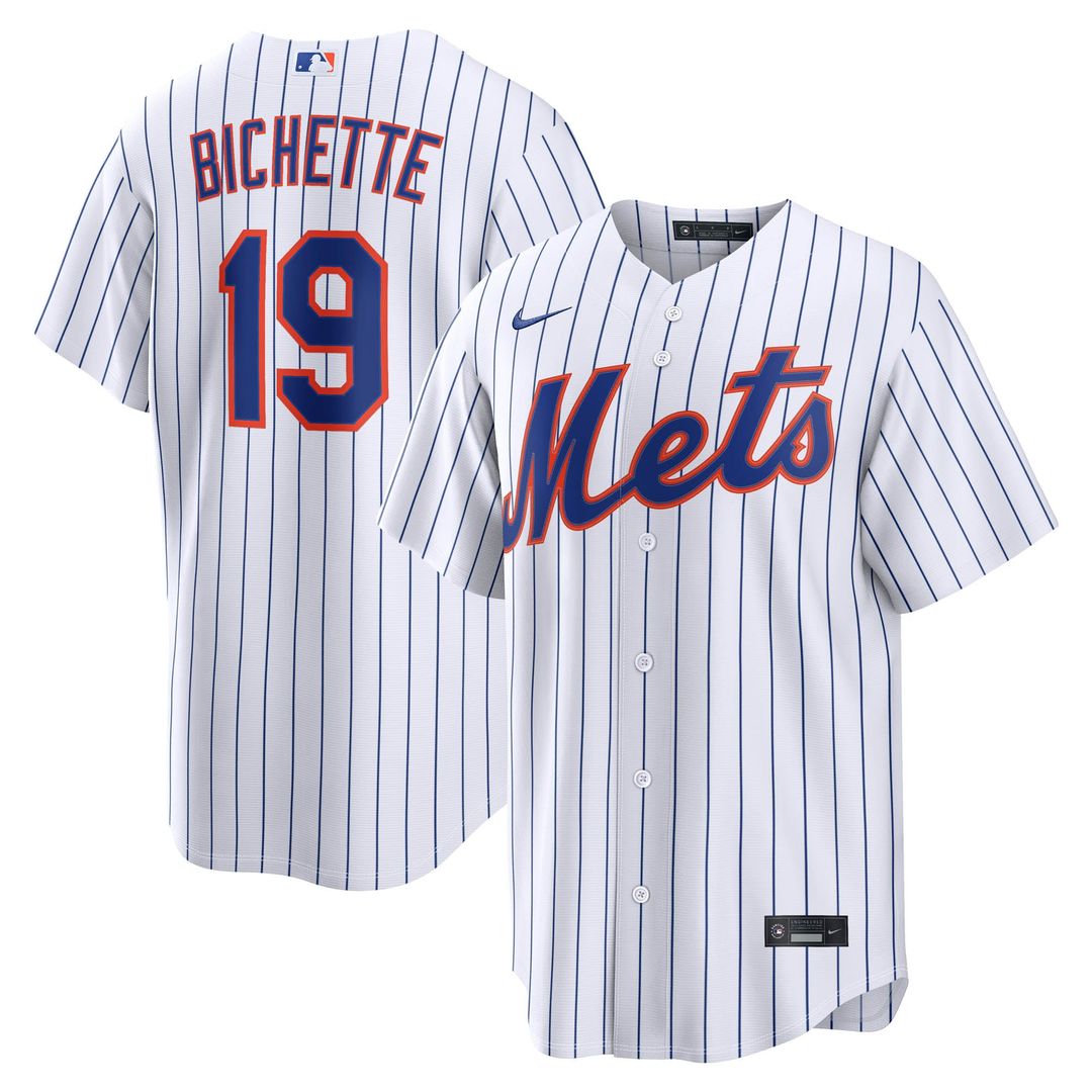 New York Mets Bo Bichette Home Replica Jersey - White