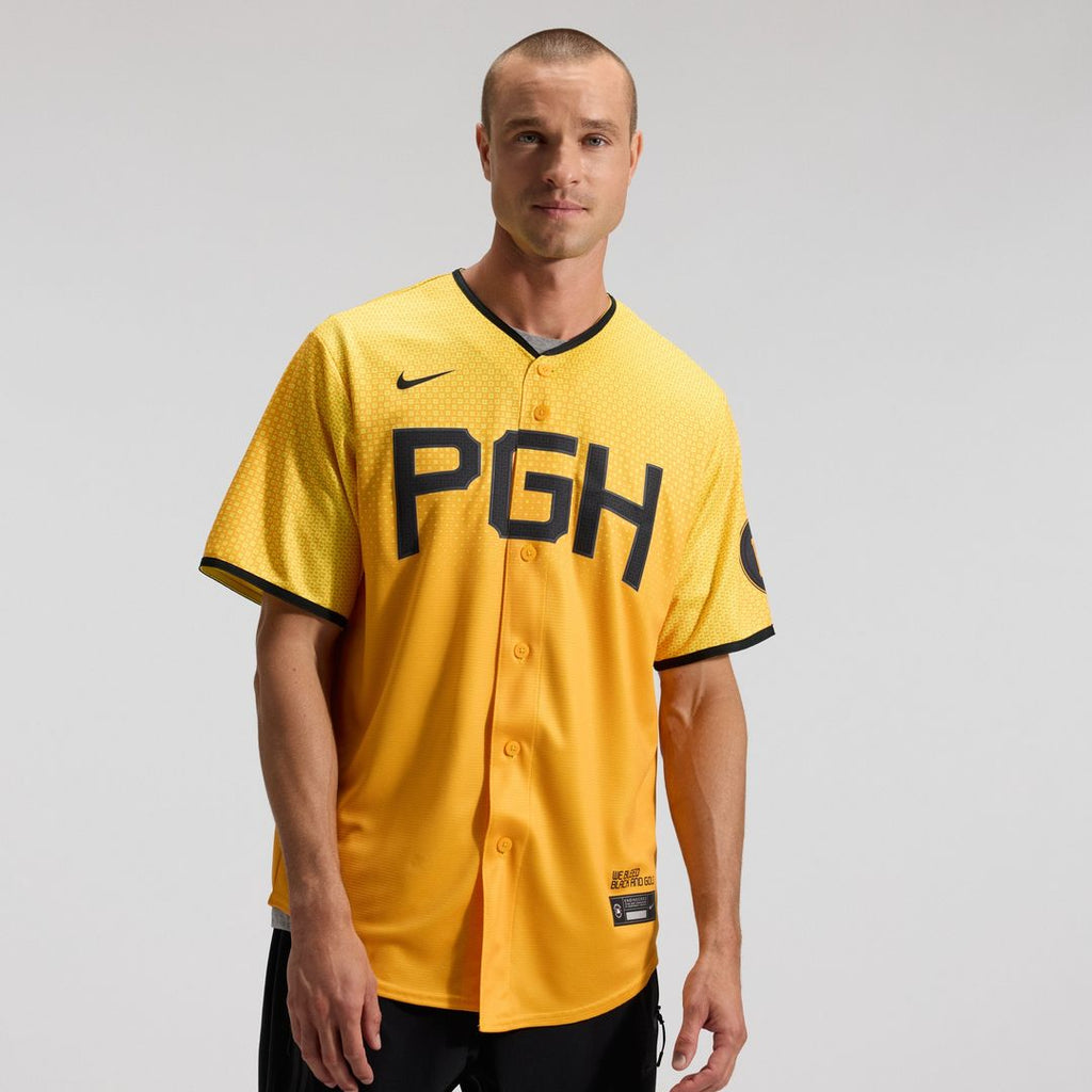 Pittsburgh Pirates City Connect Replica Jersey - Gold