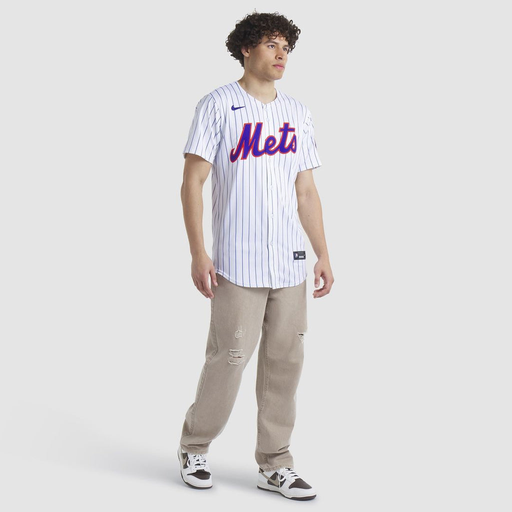 New York Mets Home Replica Team Jersey - White