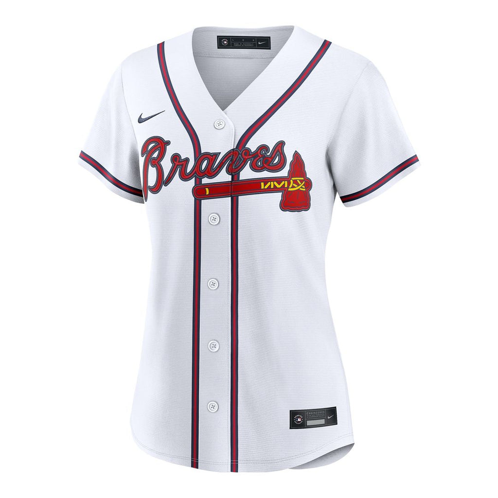 Atlanta Braves Mauricio Dubón Women's Home Replica Jersey - White