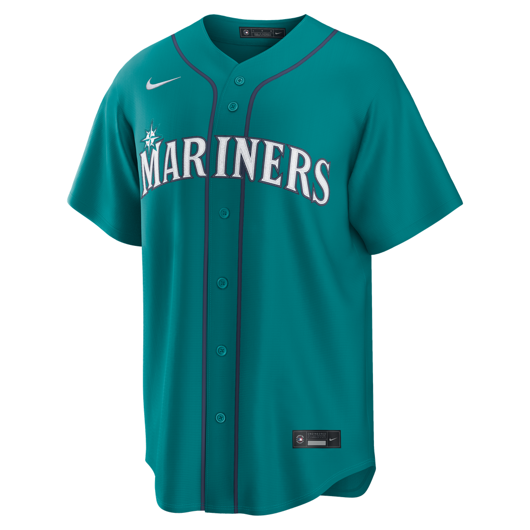 Seattle Mariners Cal Raleigh Alternate Replica Jersey - Teal