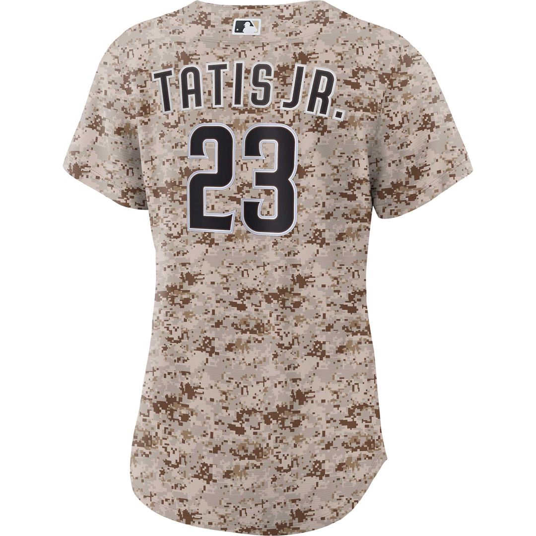 San Diego Padres Fernando Tatis Jr. Women's USMC Alternate Replica Jersey - Camo