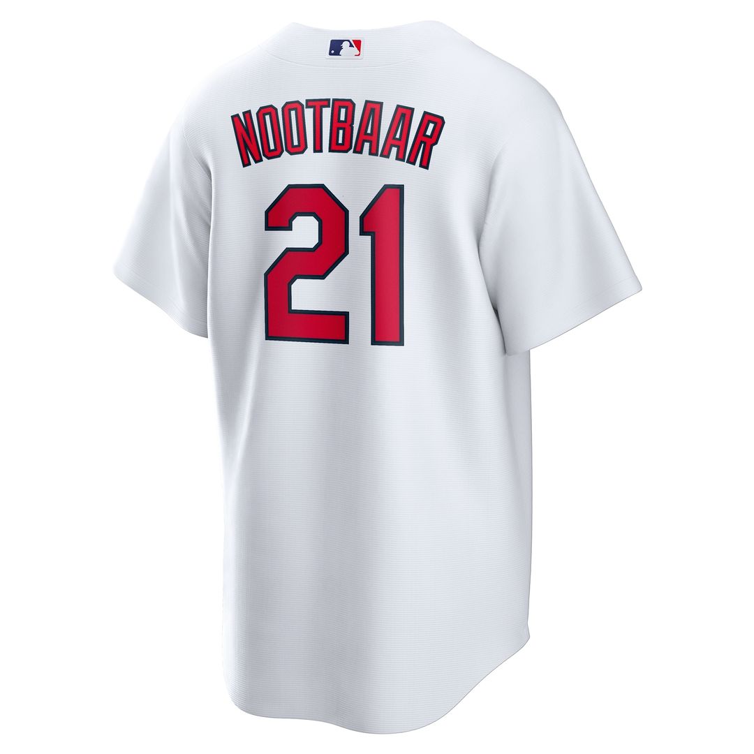 St. Louis Cardinals Lars Nootbaar Home Replica Jersey - White