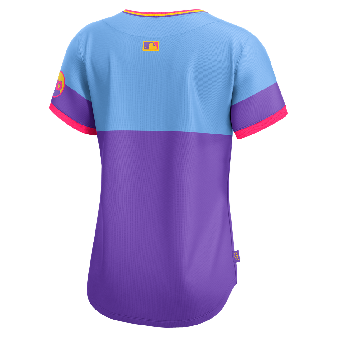 Colorado Rockies Women's 2025 City Connect Limited Jersey - Purple/Light Blue