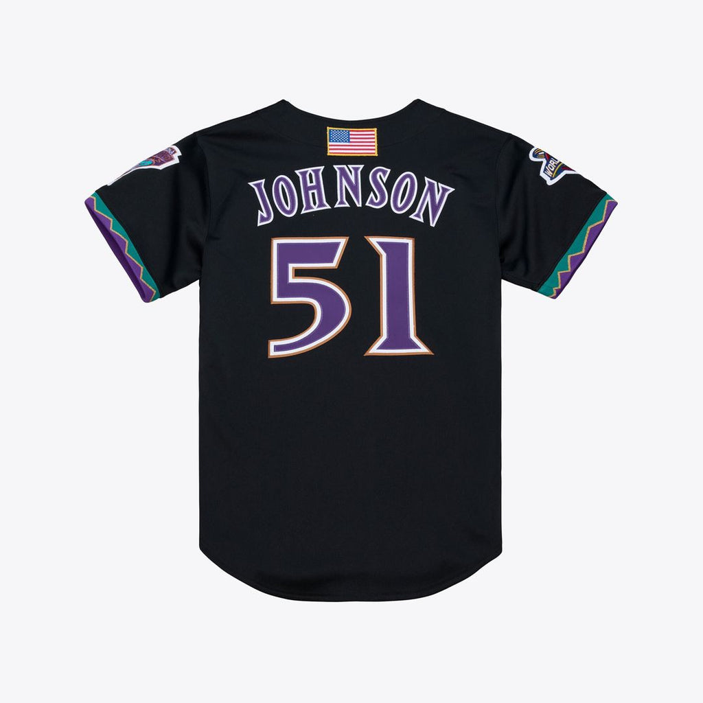 Arizona Diamondbacks Randy Johnson Mitchell & Ness 2001 Authentic Jersey - Black