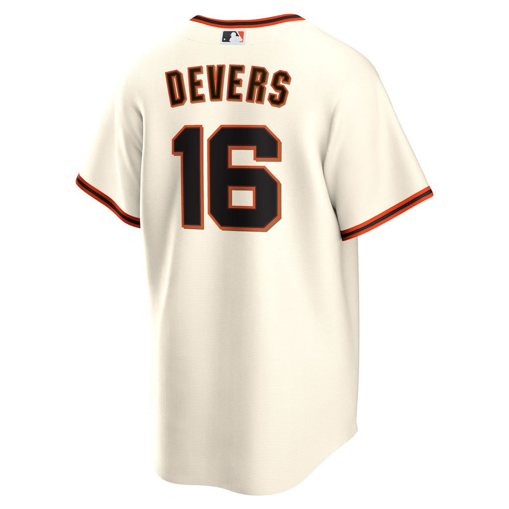 San Francisco Giants Rafael Devers Home Replica Jersey - White