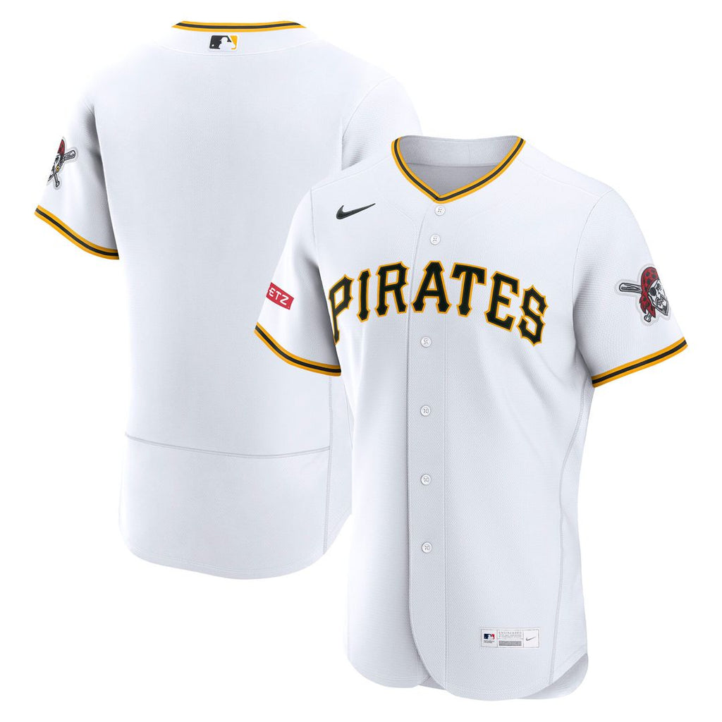 Pittsburgh Pirates Home Authentic Jersey - White
