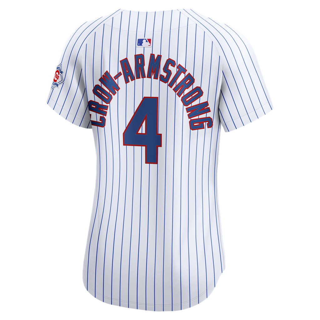 Chicago Cubs Pete Crow - Armstrong Women's 150th Anniversary Limited Jersey - White