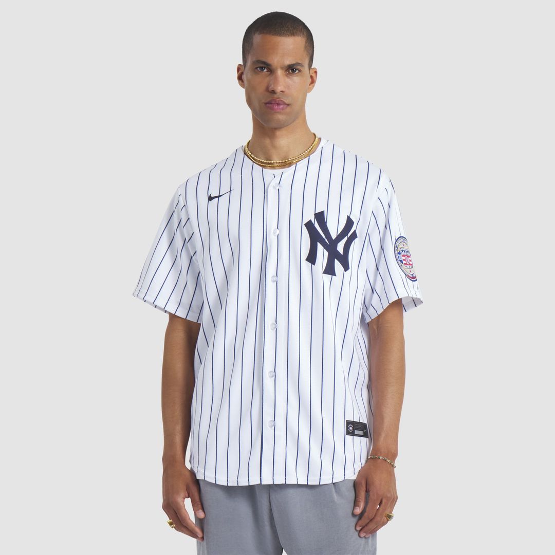 New York Yankees CC Sabathia 2025 Baseball Hall of Fame Name & Number Retired Replica Jersey - White