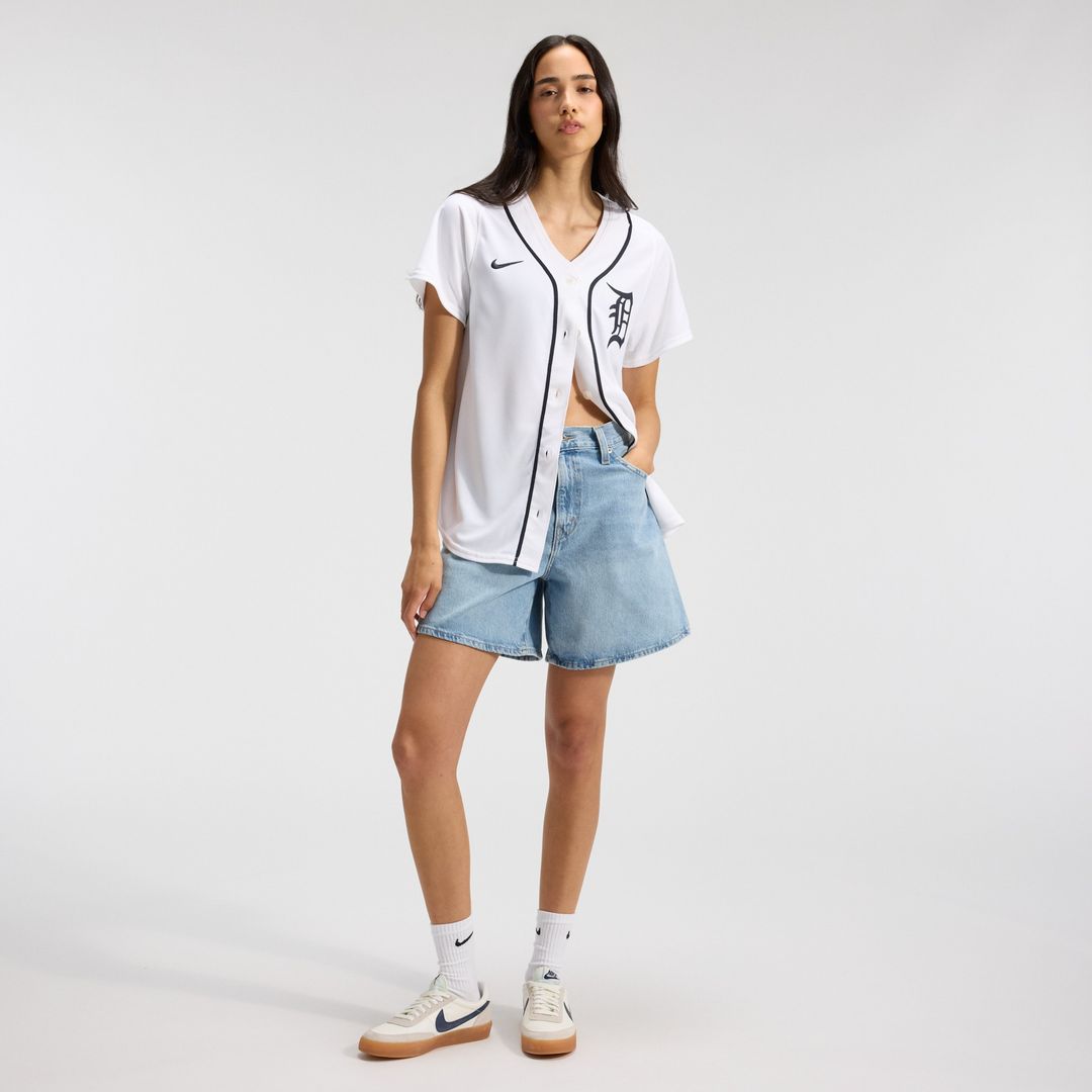 Detroit Tigers Women's Home Limited Jersey - White
