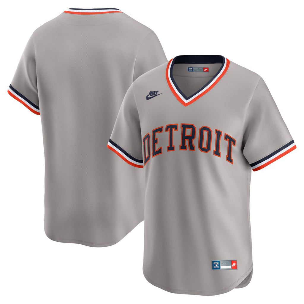 Detroit Tigers Cooperstown Limited Jersey - Gray