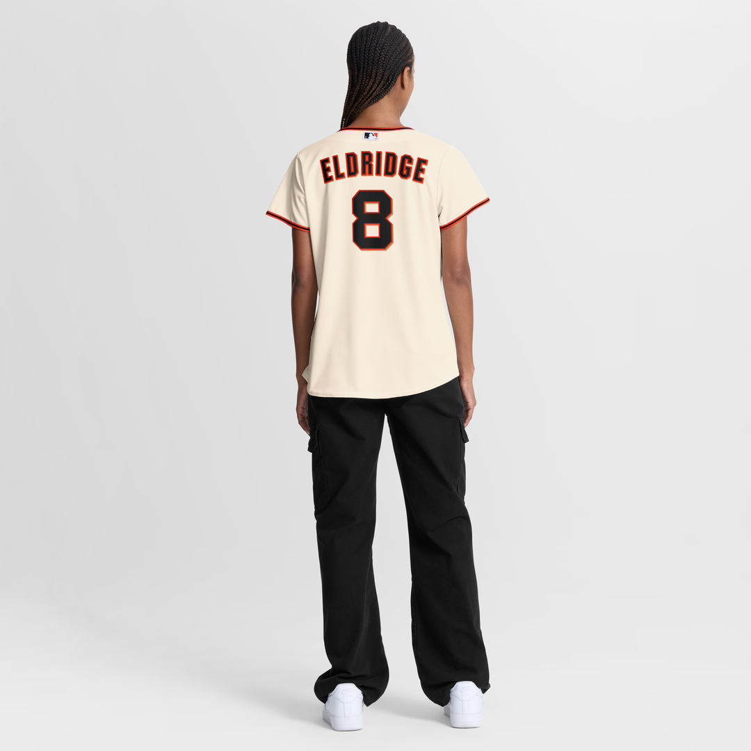 San Francisco Giants Bryce Eldridge Women's Home Replica Jersey - Cream