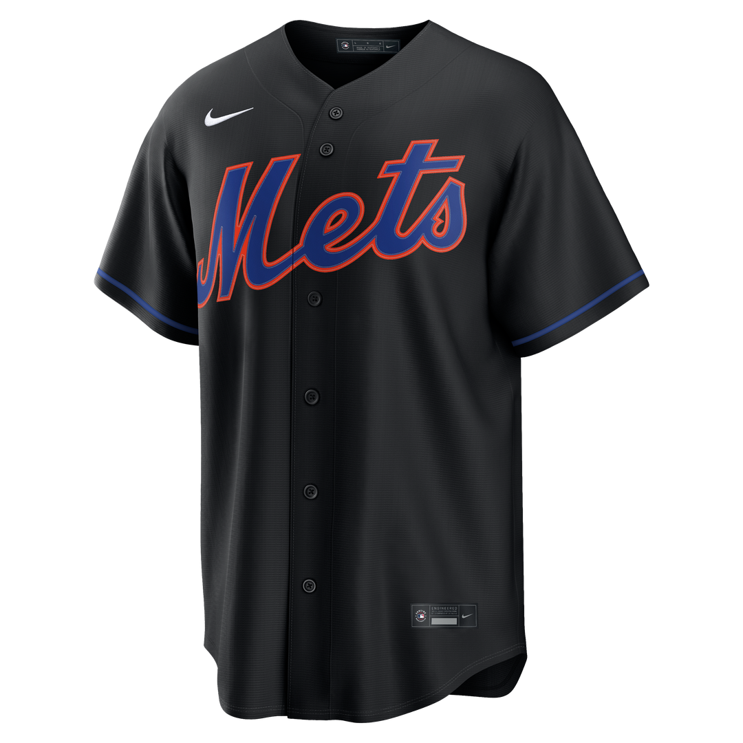 New York Mets Juan Soto Alternate Replica Jersey - Black