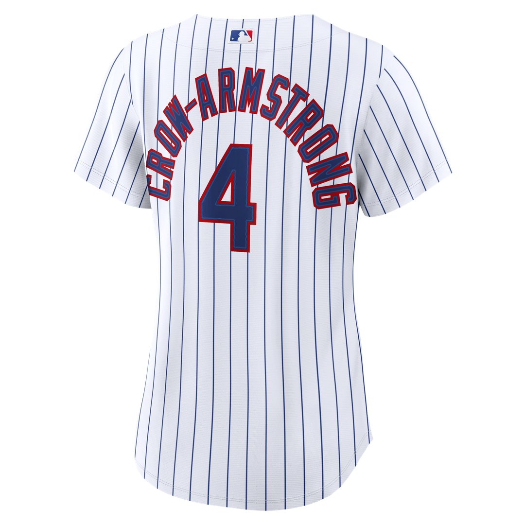 Chicago Cubs Pete Crow - Armstrong Women's Home Replica Jersey - White