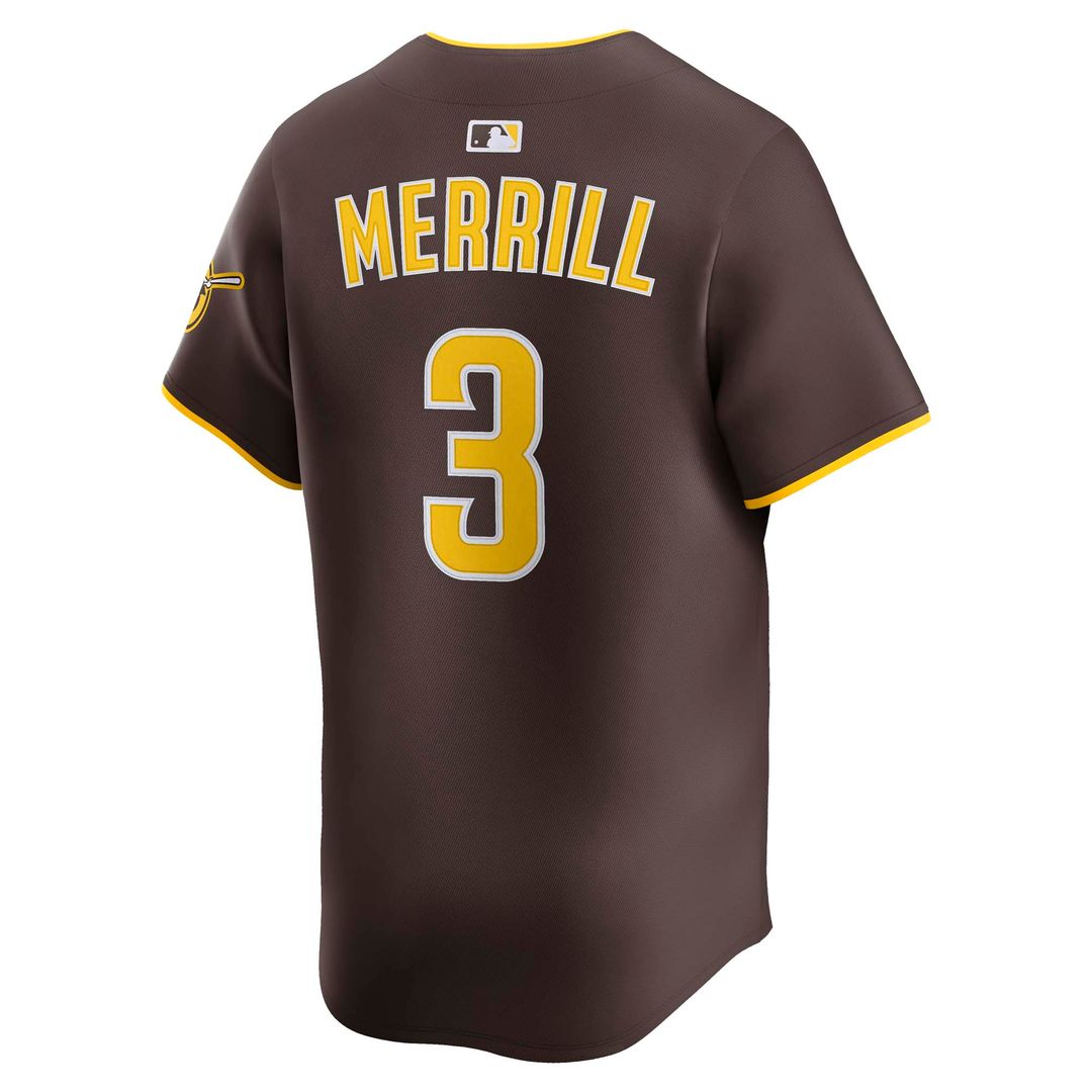 San Diego Padres Jackson Merrill Home Limited Jersey - White