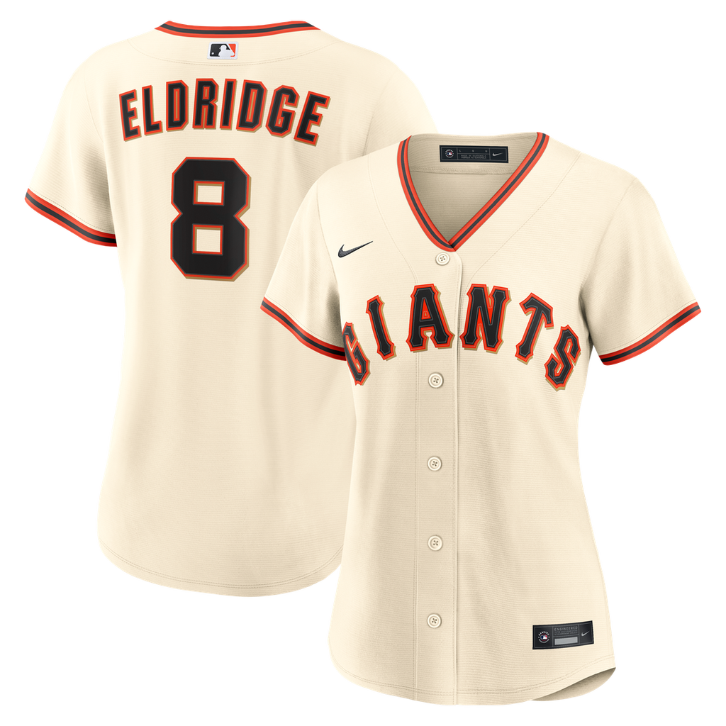 San Francisco Giants Bryce Eldridge Women's Home Replica Jersey - Cream