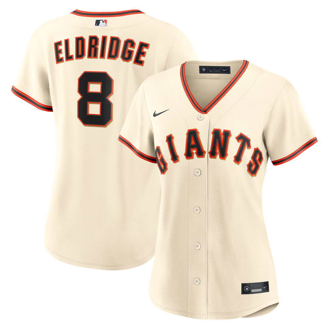 San Francisco Giants Bryce Eldridge Women's Home Replica Jersey - Cream