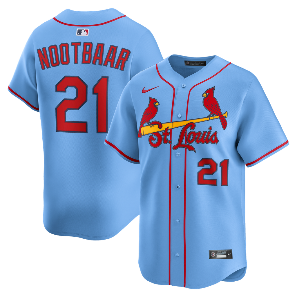 St. Louis Cardinals Lars Nootbaar Alternate Limited Jersey - Light Blue