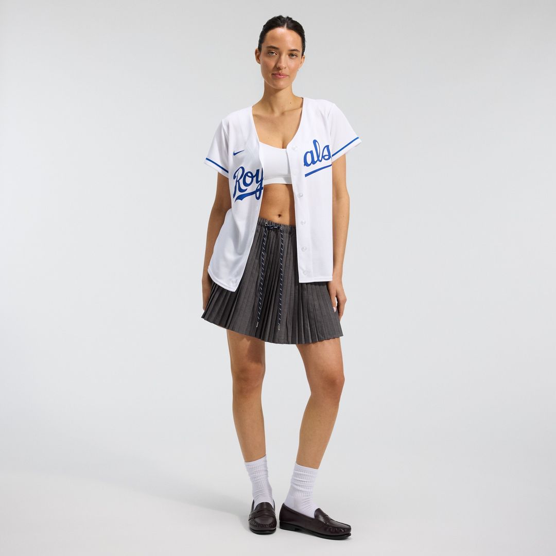 Kansas City Royals Women's Home Replica Team Jersey - White