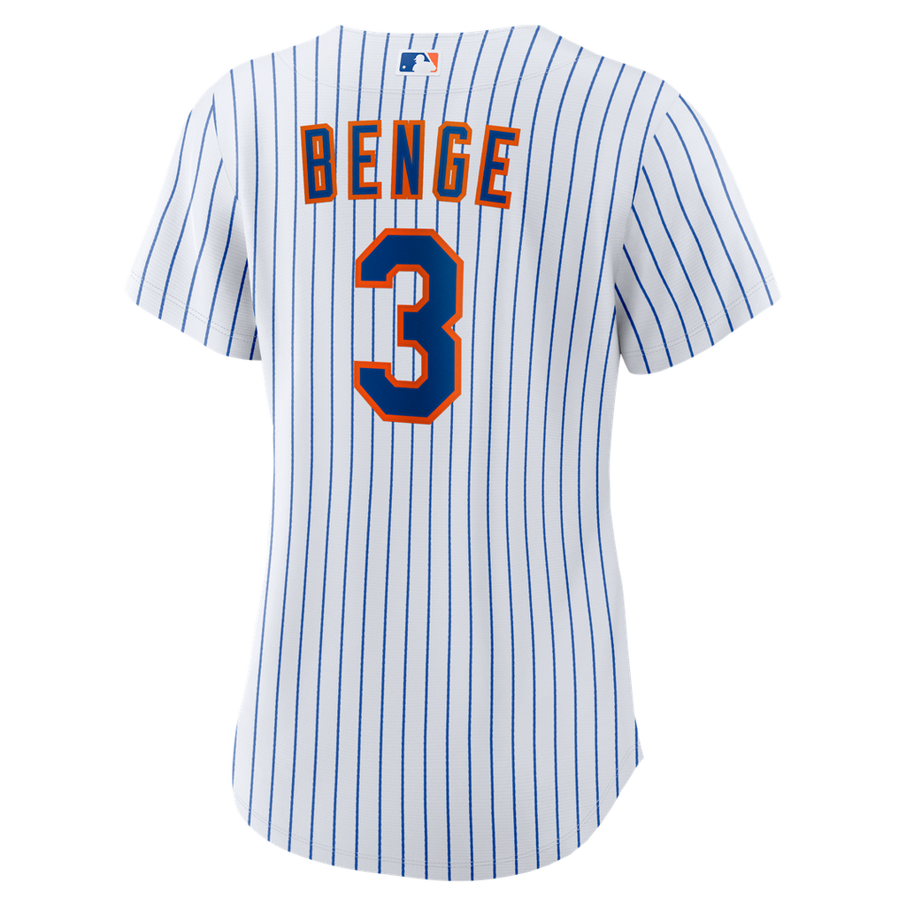 New York Mets Carson Benge Women's Home Replica Jersey - White