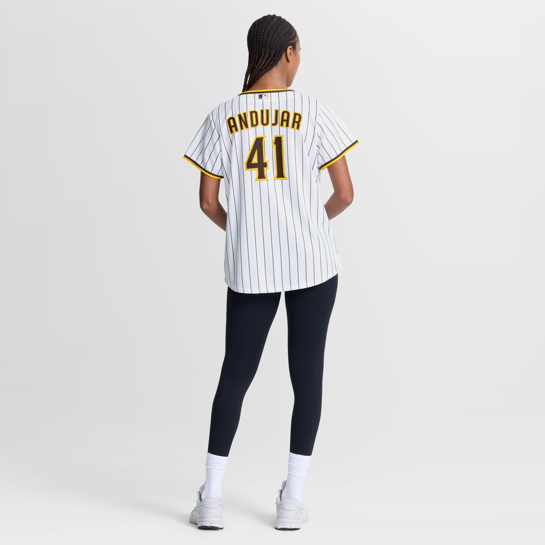 San Diego Padres Miguel Andujar Women's Home Replica Jersey - White