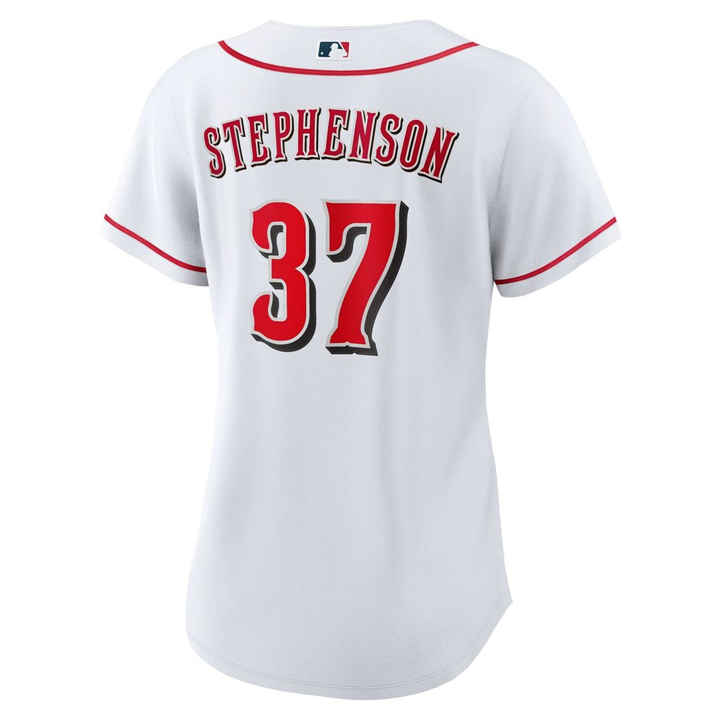 Cincinnati Reds Tyler Stephenson Women's Home Replica Jersey - White