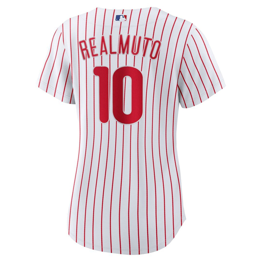 Philadelphia Phillies J.T. Realmuto Women's Home Replica Jersey - White