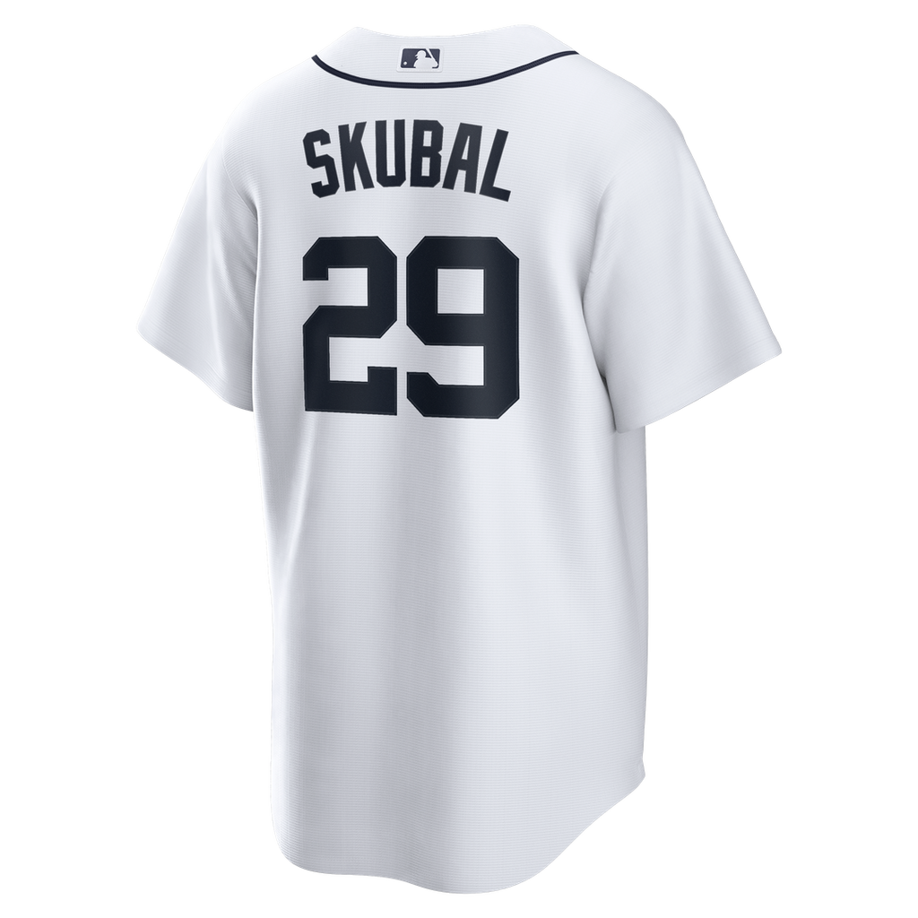 Detroit Tigers Tarik Skubal Home Replica Jersey - White