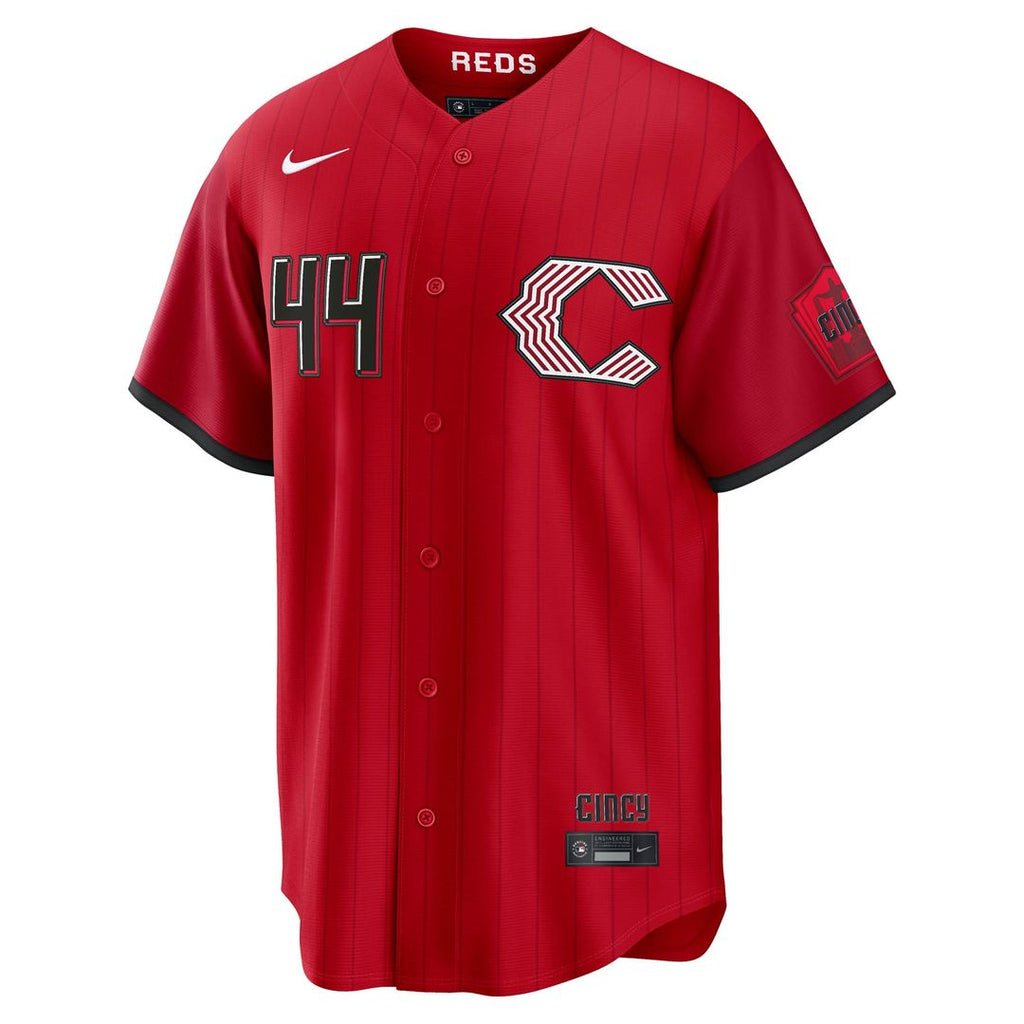 Cincinnati Reds Elly De La Cruz 2026 City Connect Stadium Jersey - Red