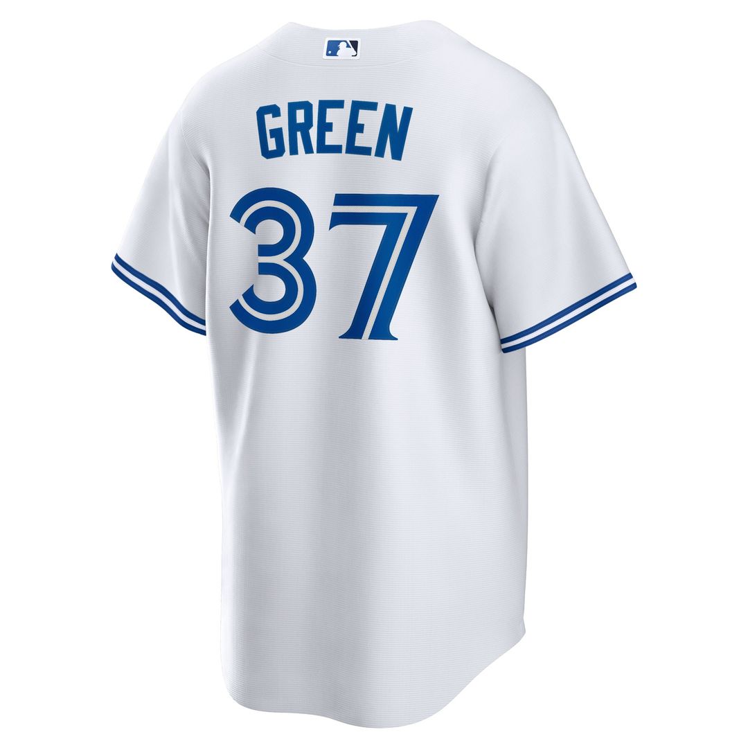 Toronto Blue Jays Chad Green Home Replica Jersey - White