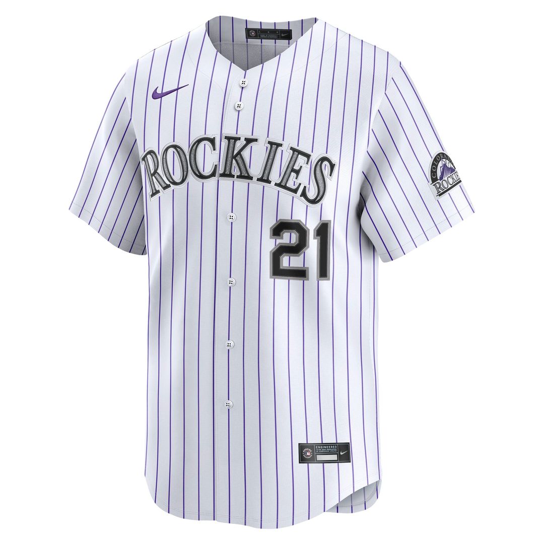 Colorado Rockies Kyle Freeland Home Limited Jersey - White