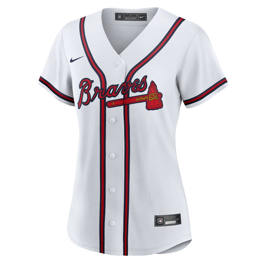 Atlanta Braves Daysbel Hernandez Women's Home Replica Jersey - White