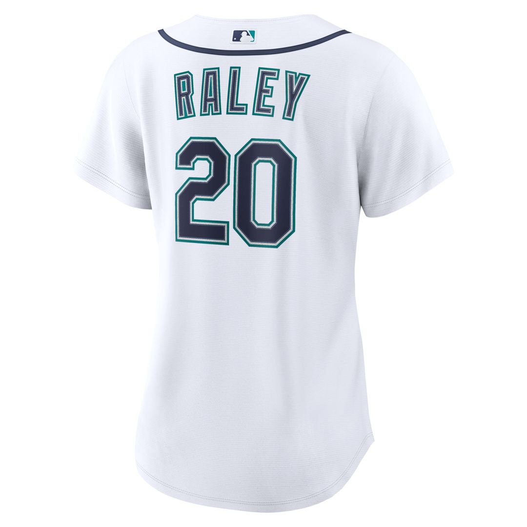 Seattle Mariners Luke Raley Women's Home Replica Jersey - White