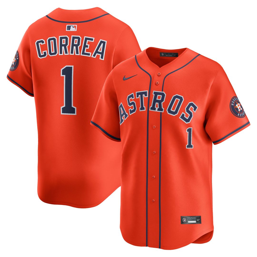 Houston Astros Carlos Correa Home Limited Jersey - White