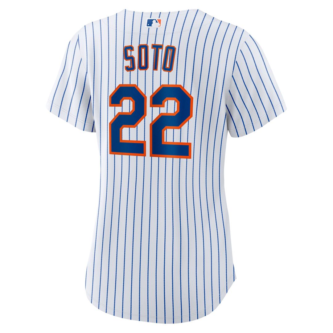 New York Mets Juan Soto Women's Home Replica Jersey - White