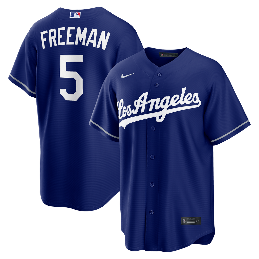 Los Angeles Dodgers Freddie Freeman Alternate Replica Jersey - Royal
