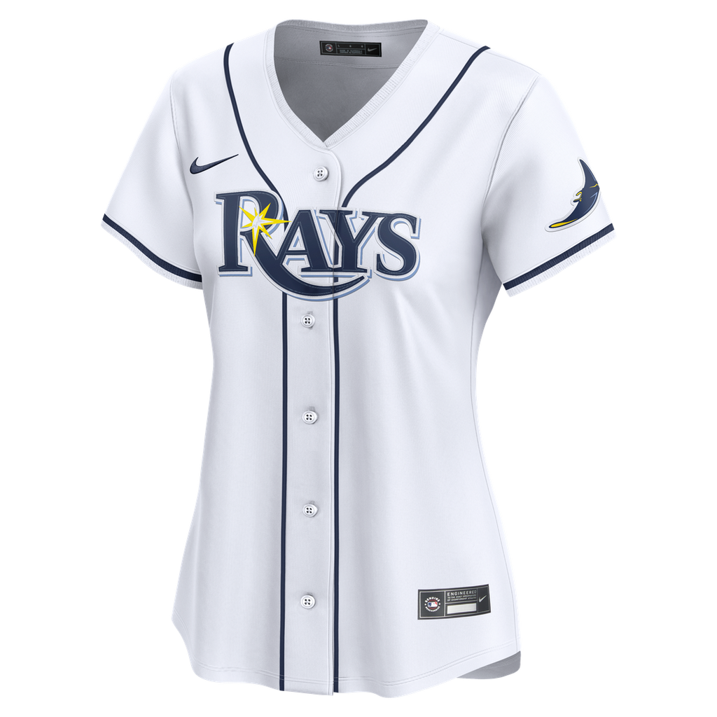Tampa Bay Rays Women's Home Limited Jersey - White