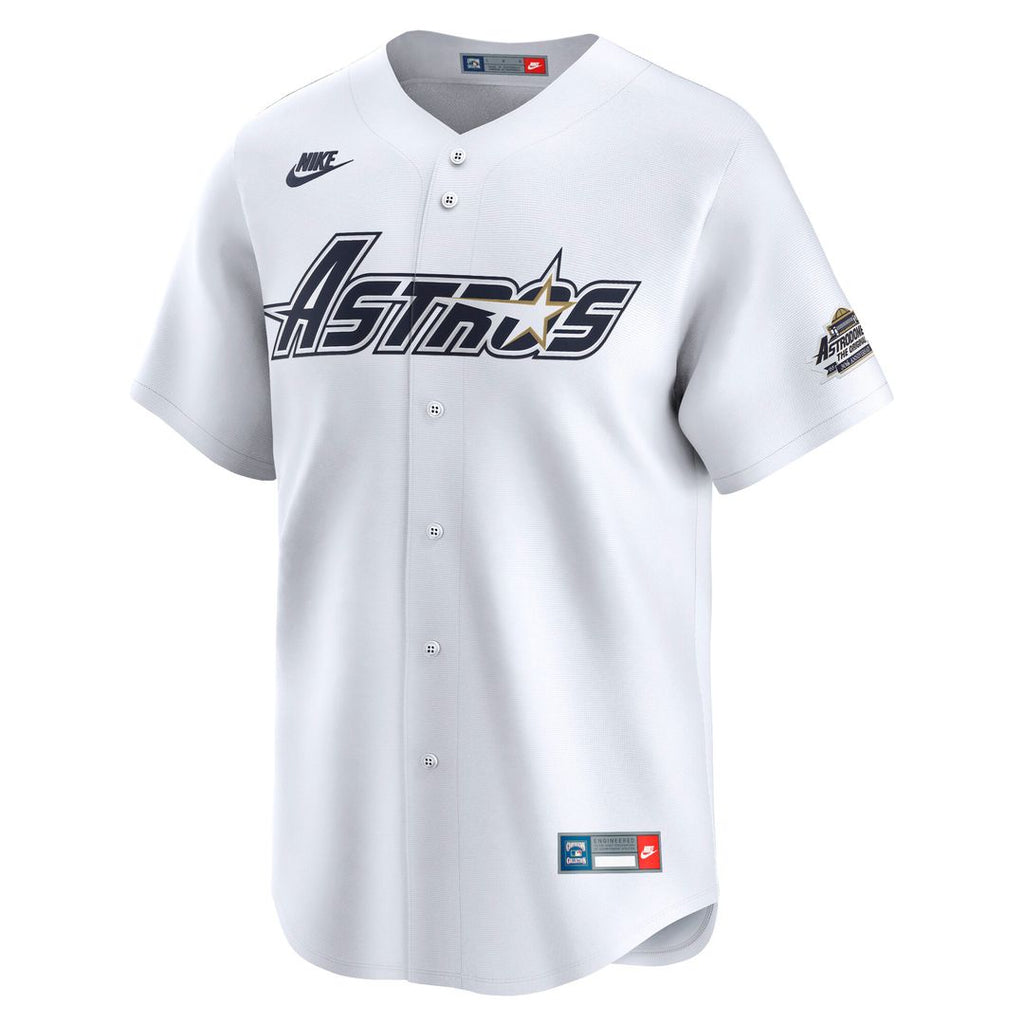 Houston Astros Jeff Bagwell Throwback Cooperstown Limited Jersey - White