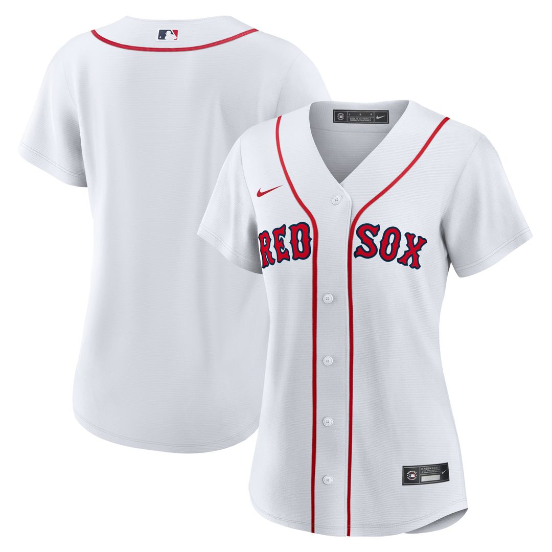 Boston Red Sox Women's Home Replica Team Jersey - White