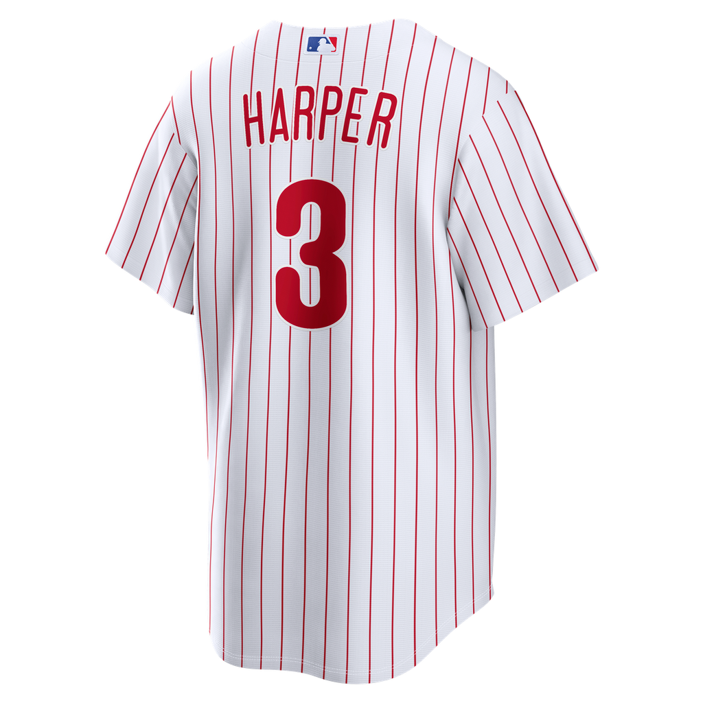 Philadelphia Phillies Bryce Harper Home Replica Jersey - White